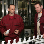 Beohemija factory workers in Serbia